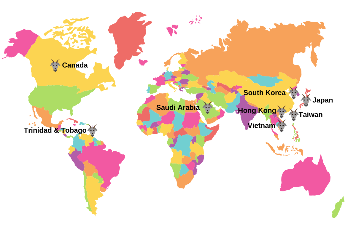 Goatsy Map Goats Of The World Map – Banishers: Ghosts of New Eden Map – ZSANC